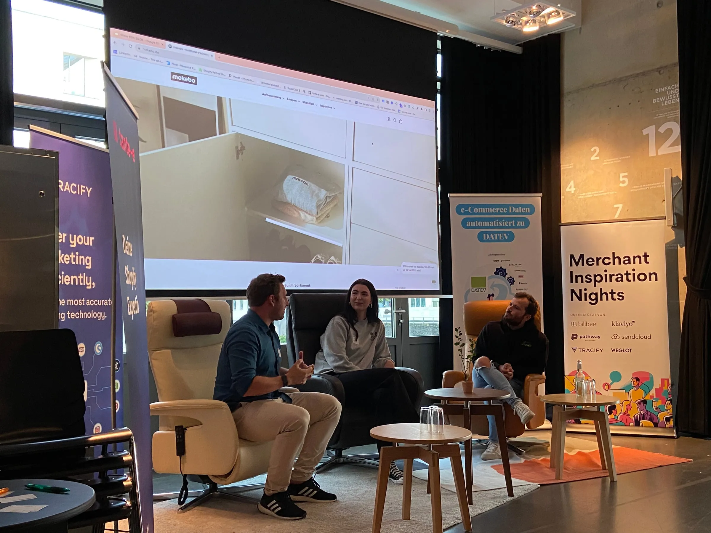 Panel mit Philip Kehela bei den Merchant Inspiration Nights 2023 in Köln